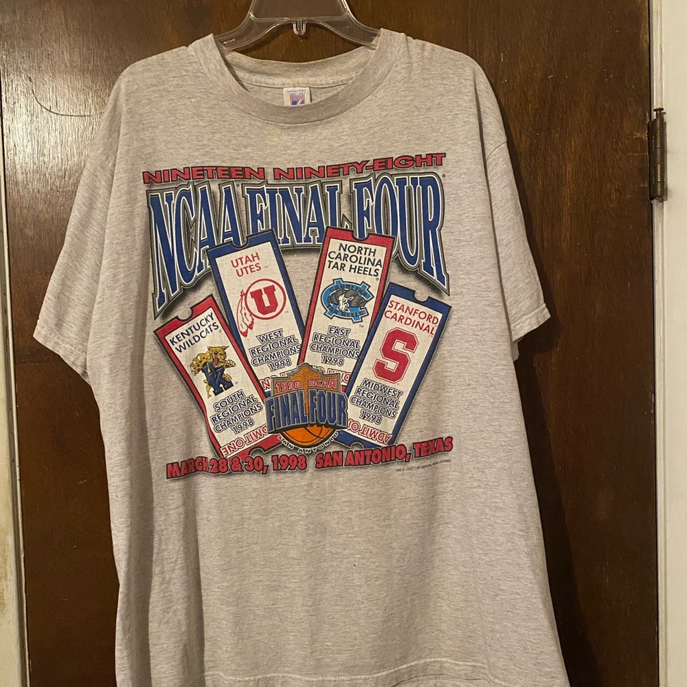 Vintage NCAA 98 final four shirt